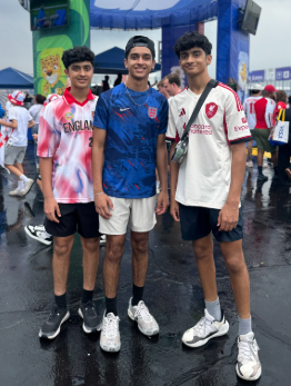 Shaan, Shailin, and Saiyan — the three FUTUR3 Podcast hosts